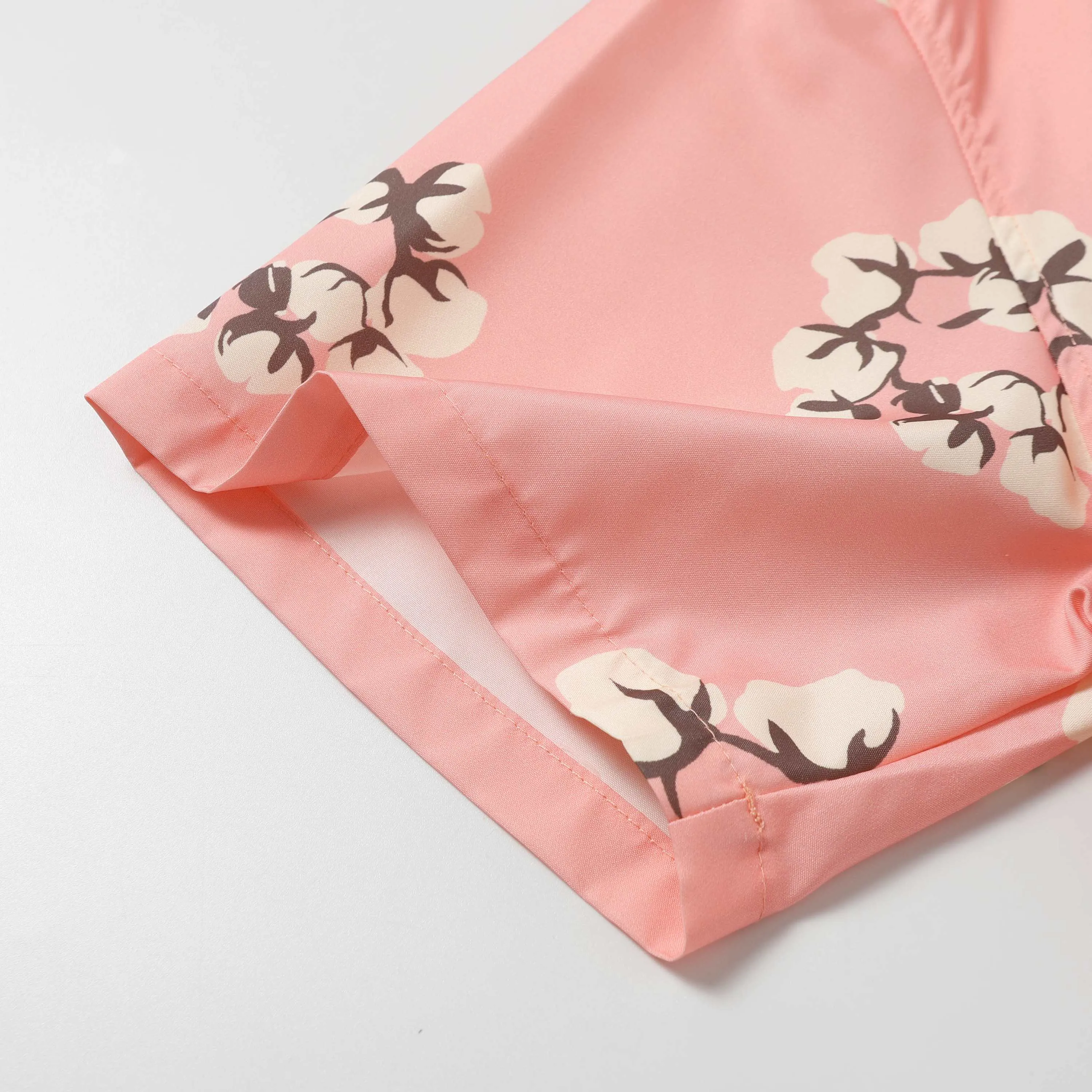 385 DENIM TEARS Kapok European and American trendy brand high-quality shirt 🏖Set Color Black Gray Red Yellow Green Royal Blue Pink Peacock Blue Size S-XL